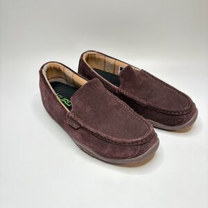 KURU Brown Slippers Indoor/Outdoor Moccasin House Shoes Mens Size 12